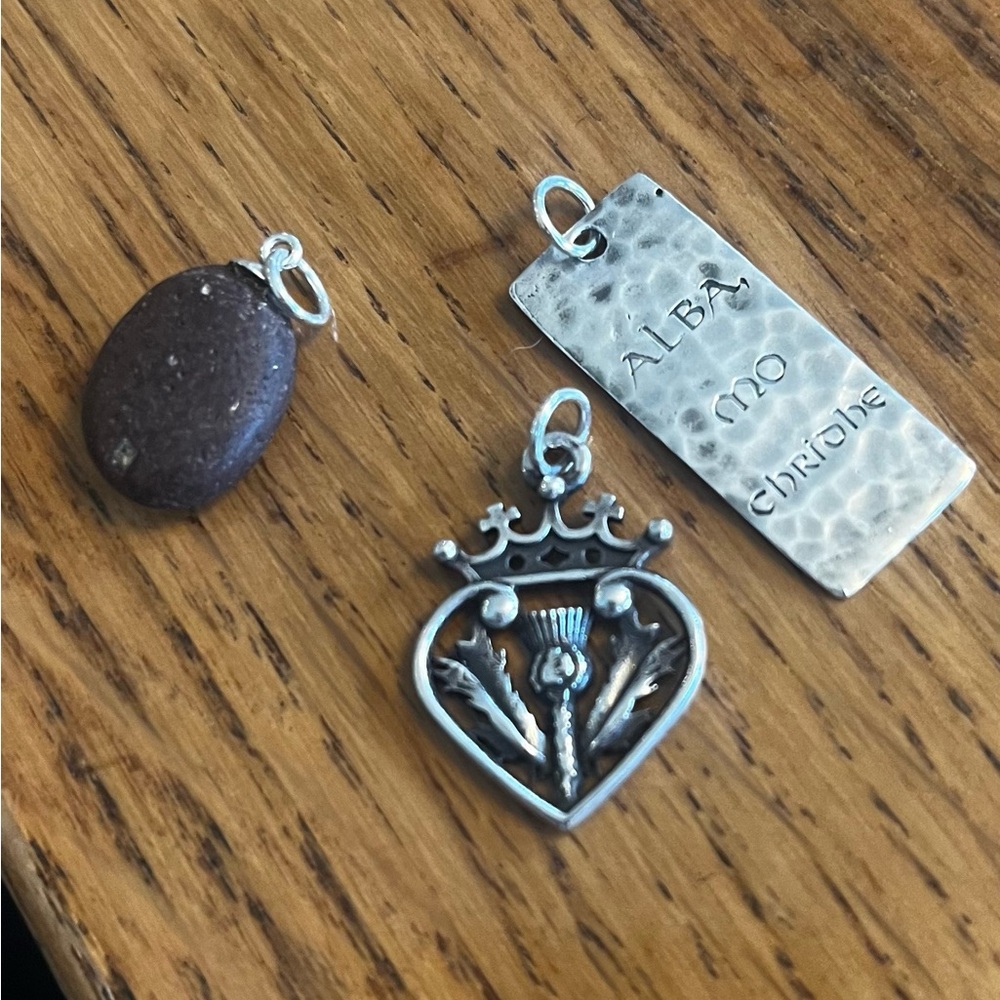 Scottish Provincial Silver 925 Pendant Set